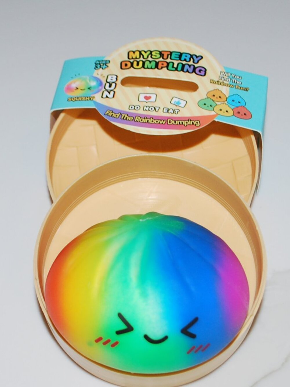 Squishy Dumpling Rare Rainbow New